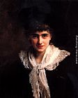 Gustave Jean Jacquet Portrait of Madame Roland painting